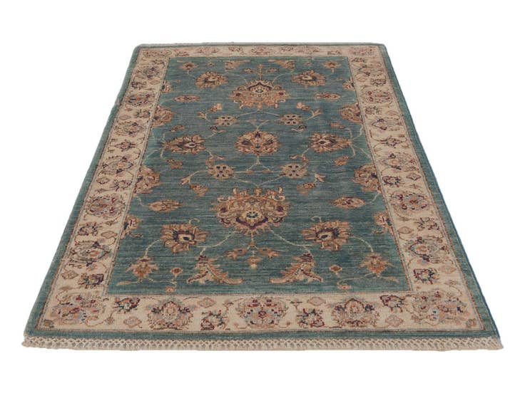 Detail image of 2' 11 x 5' 3 Hand Knotted Ziegler Rug