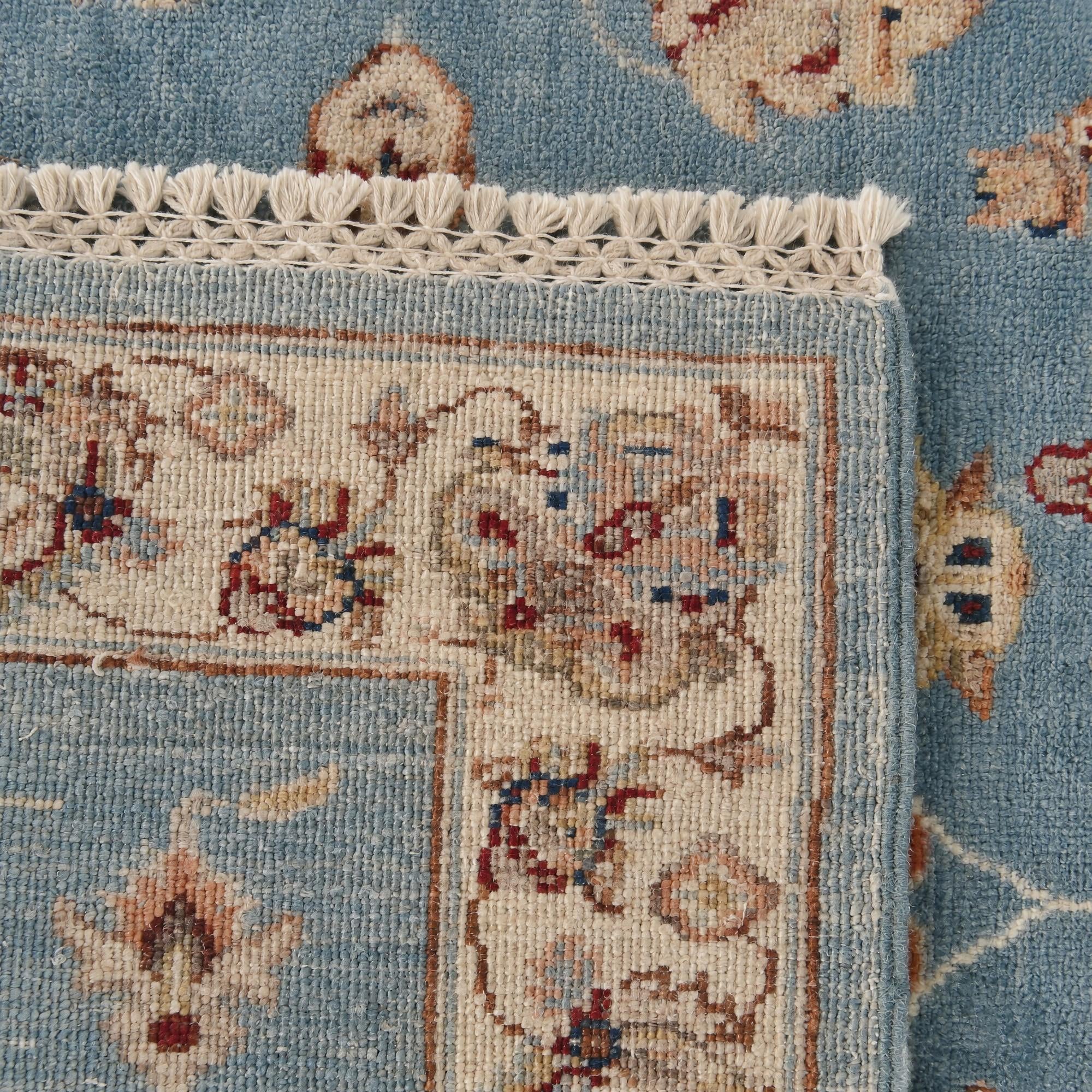 90cm x 160cm Hand Knotted Ziegler Rug