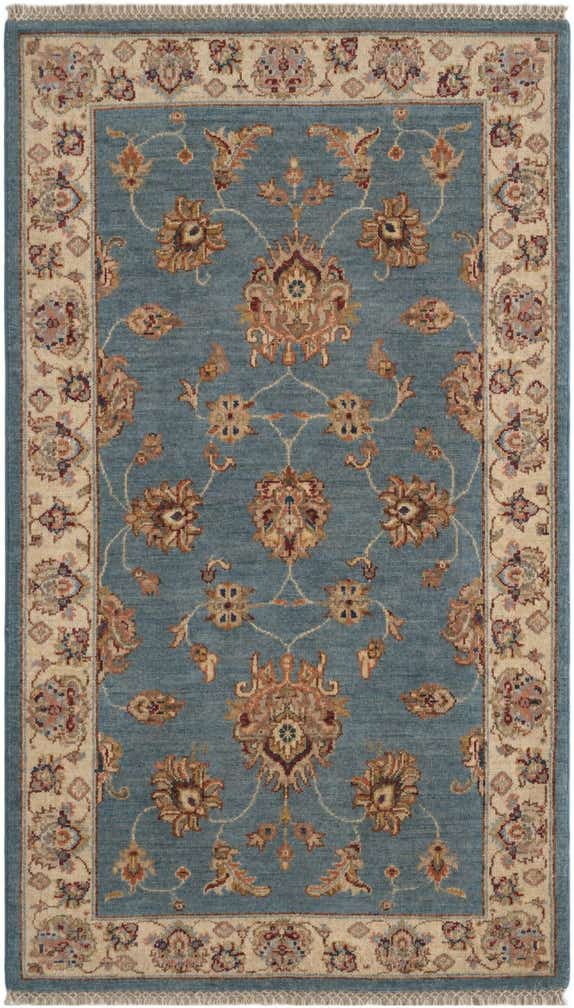 2' 11 x 5' 3 Hand Knotted Ziegler Rug