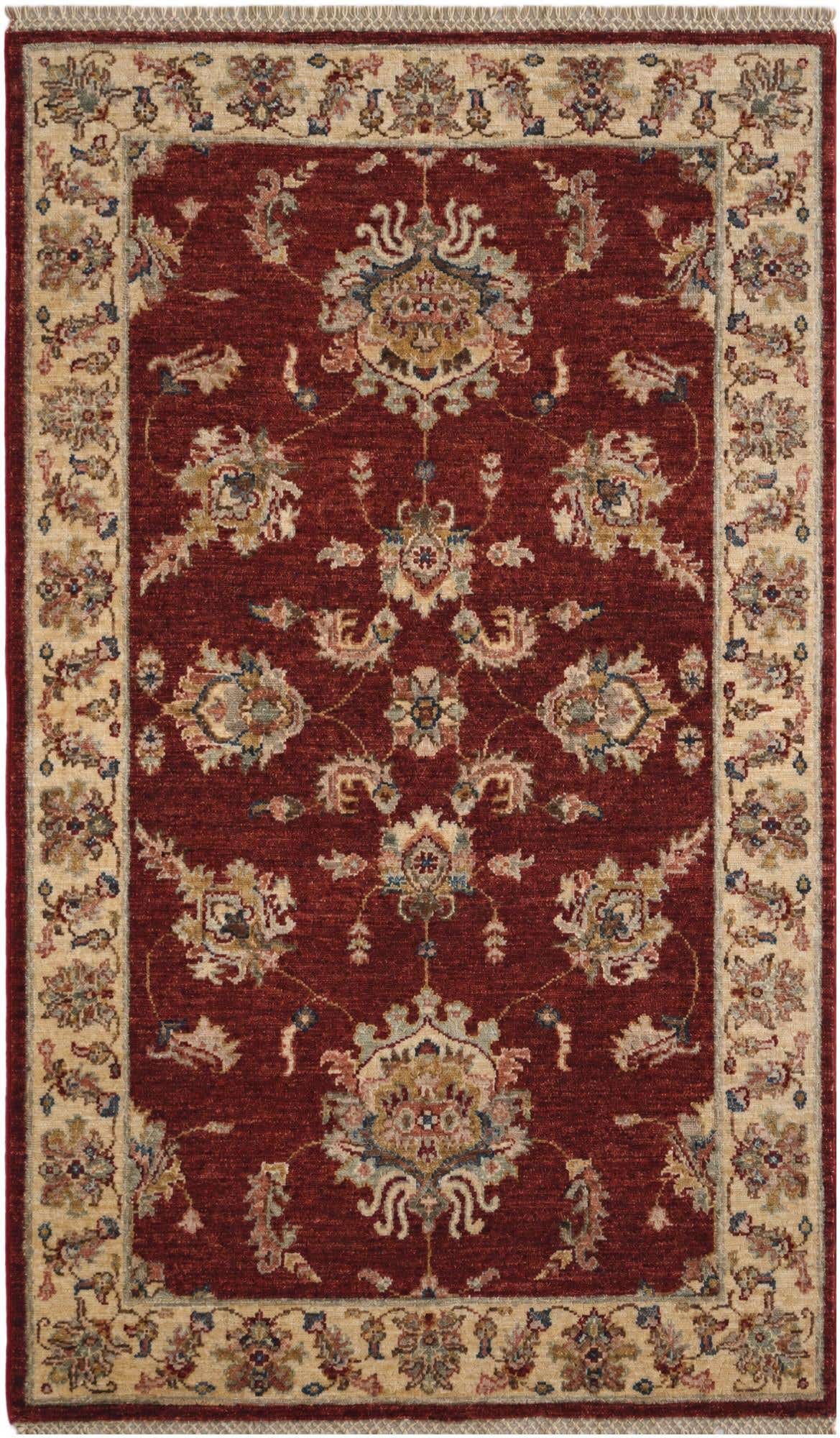3' x 5' 1 Hand Knotted Ziegler Rug