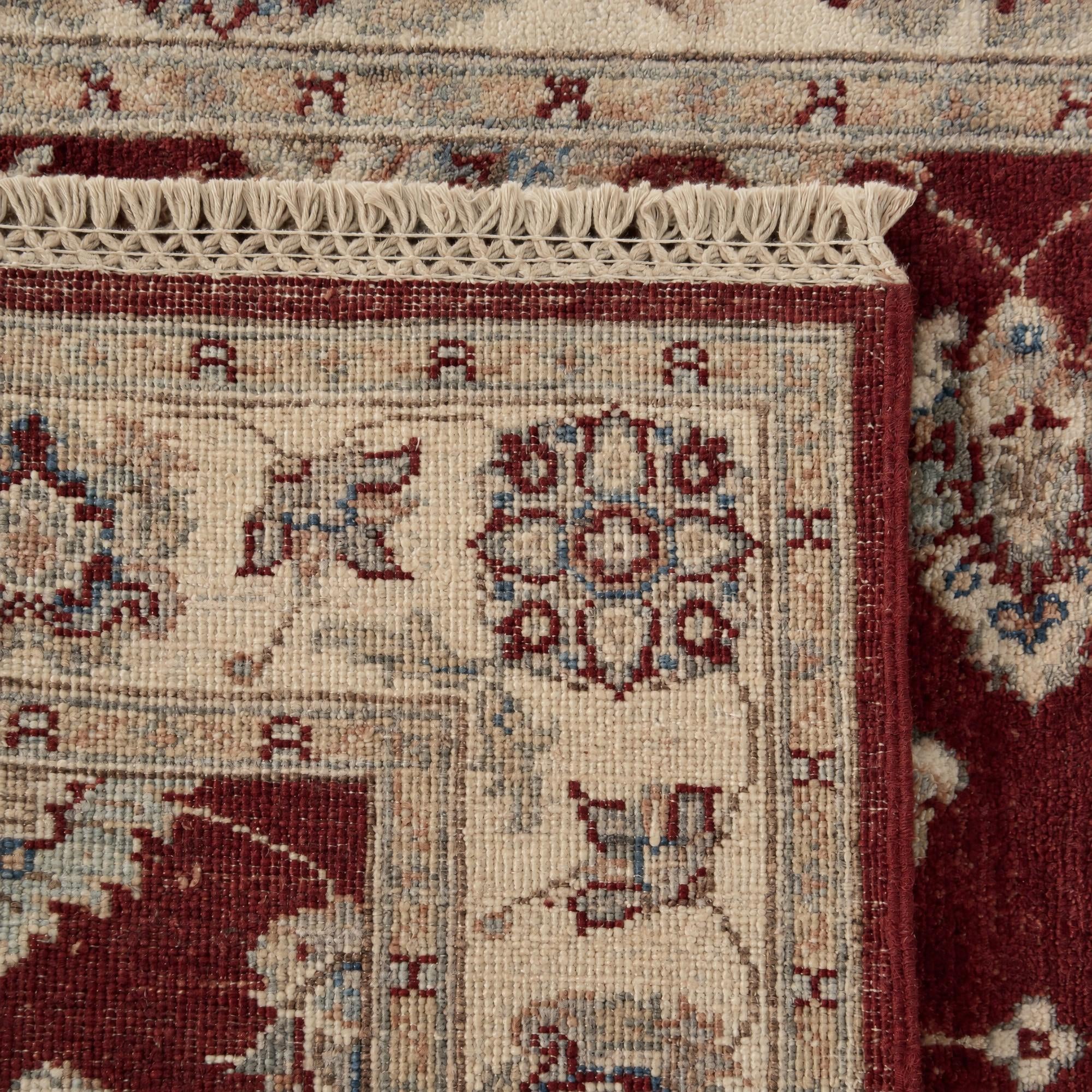 95cm x 155cm Hand Knotted Ziegler Rug