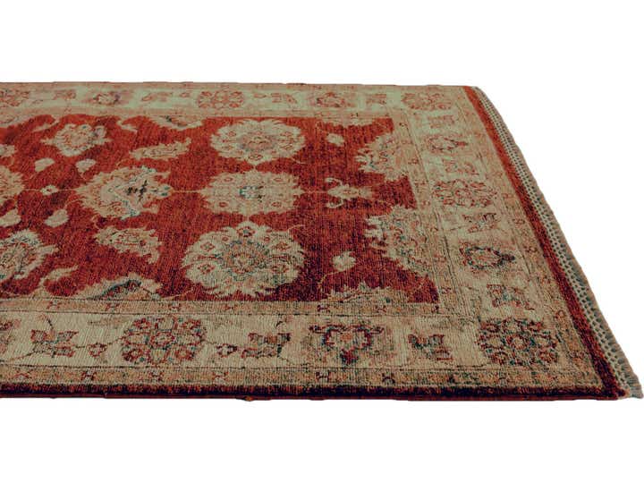 3' 2 x 4' 9 Hand Knotted Ziegler Rug