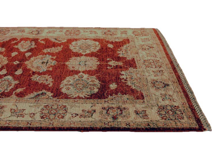 Detail image of 3' 2 x 4' 9 Hand Knotted Ziegler Rug