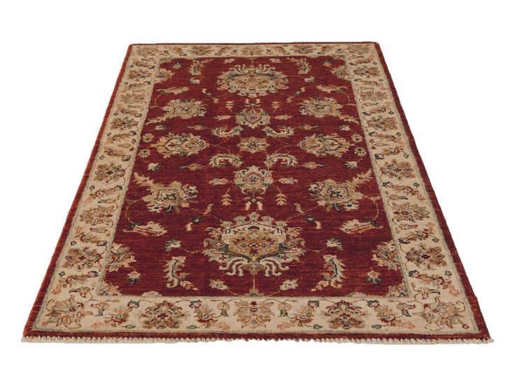 Detail image of 3' x 5' 1 Hand Knotted Ziegler Rug