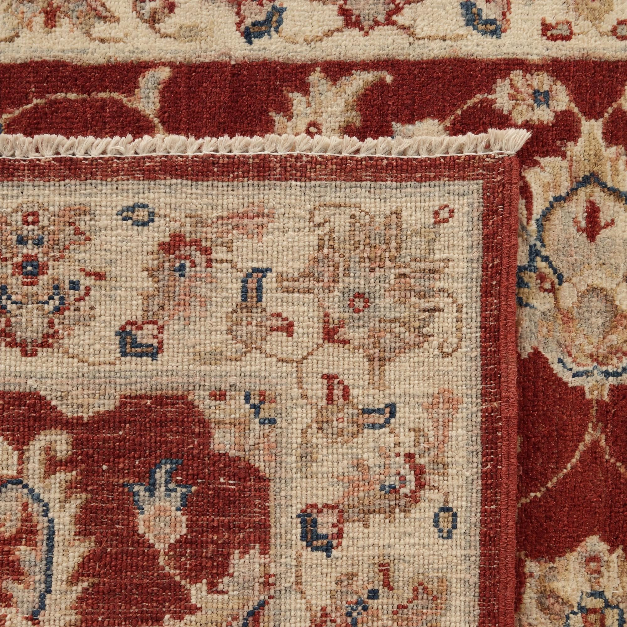 90cm x 155cm Hand Knotted Ziegler Rug