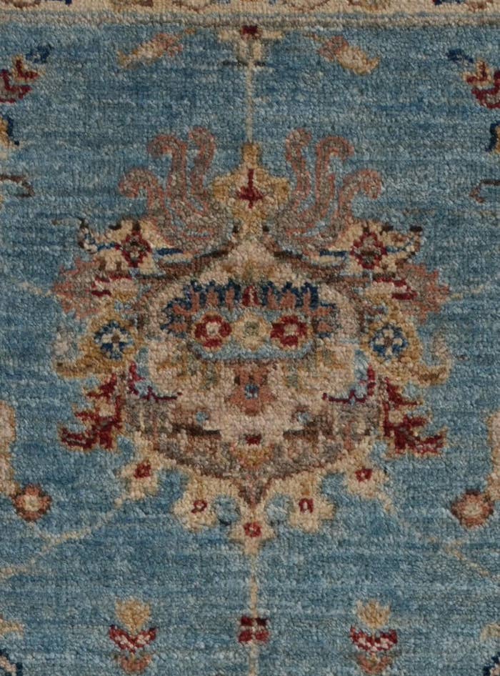 Detail image of 3' x 5' 2 Hand Knotted Ziegler Rug