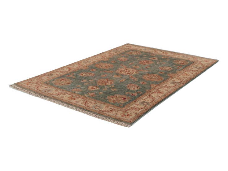 Detail image of 3' 5 x 5' 1 Hand Knotted Ziegler Rug