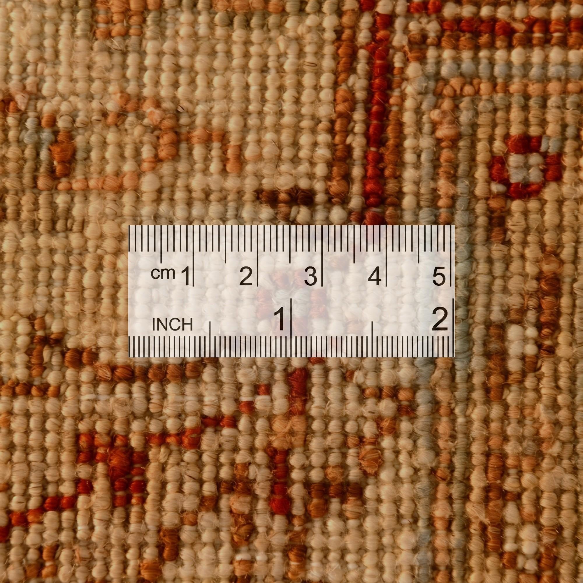 3' 5 x 5' 1 Hand Knotted Ziegler Rug
