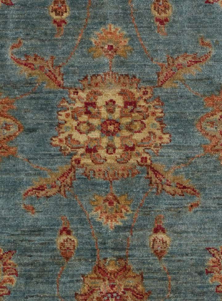 3' 5 x 5' 1 Hand Knotted Ziegler Rug