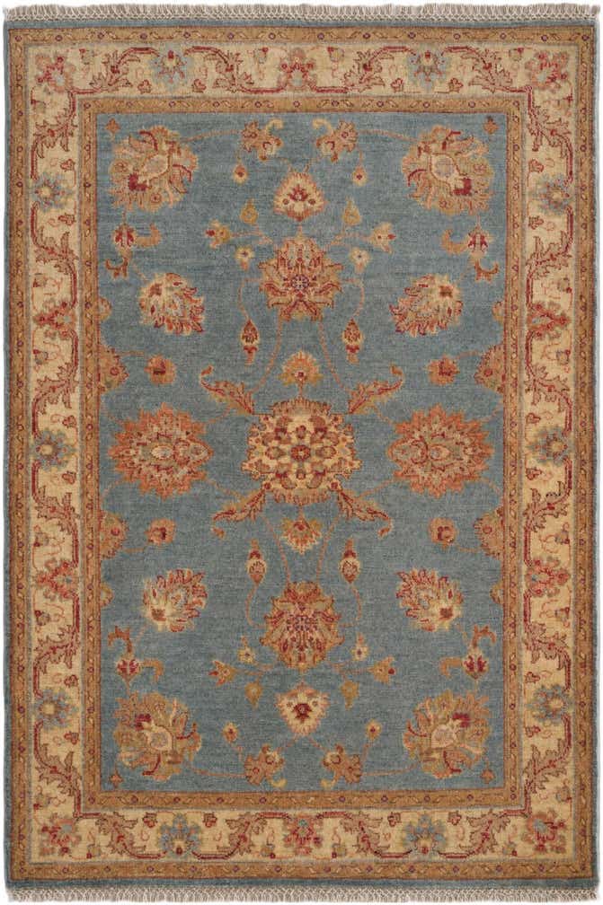 3' 5 x 5' 1 Hand Knotted Ziegler Rug