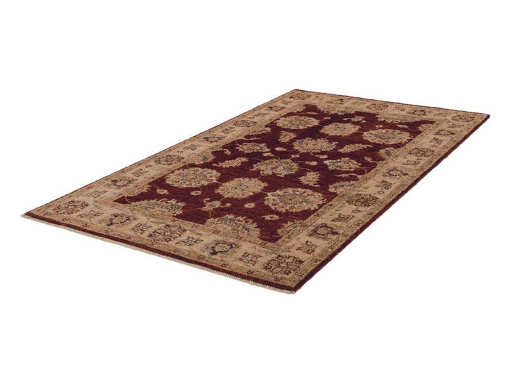 Detail image of 3' x 5' 3 Hand Knotted Ziegler Rug