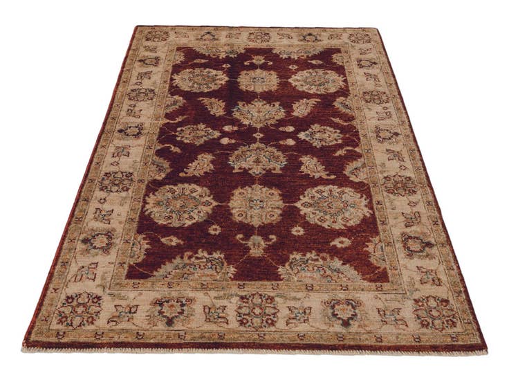 Detail image of 3' x 5' 3 Hand Knotted Ziegler Rug