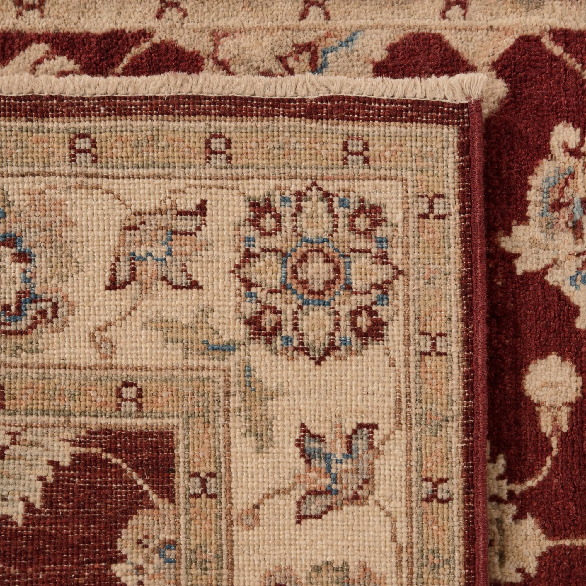 90cm x 160cm Hand Knotted Ziegler Rug