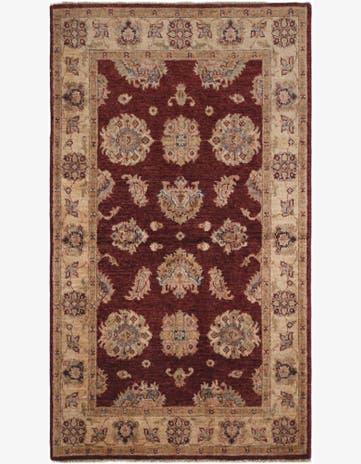 3' x 5' 3 Hand Knotted Ziegler Rug