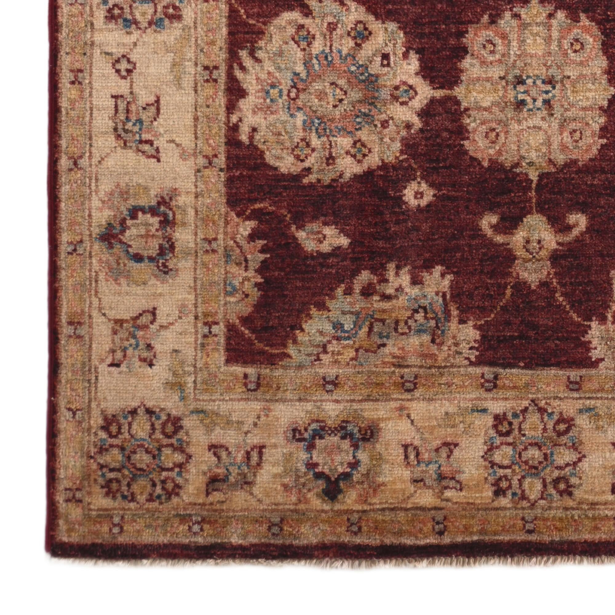 95cm x 160cm Hand Knotted Ziegler Rug