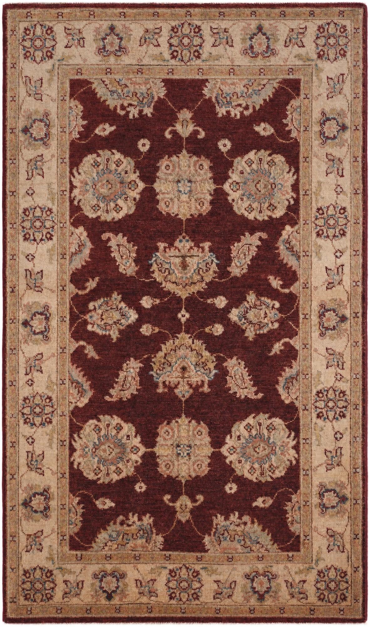 3' 1 x 5' 3 Hand Knotted Ziegler Rug