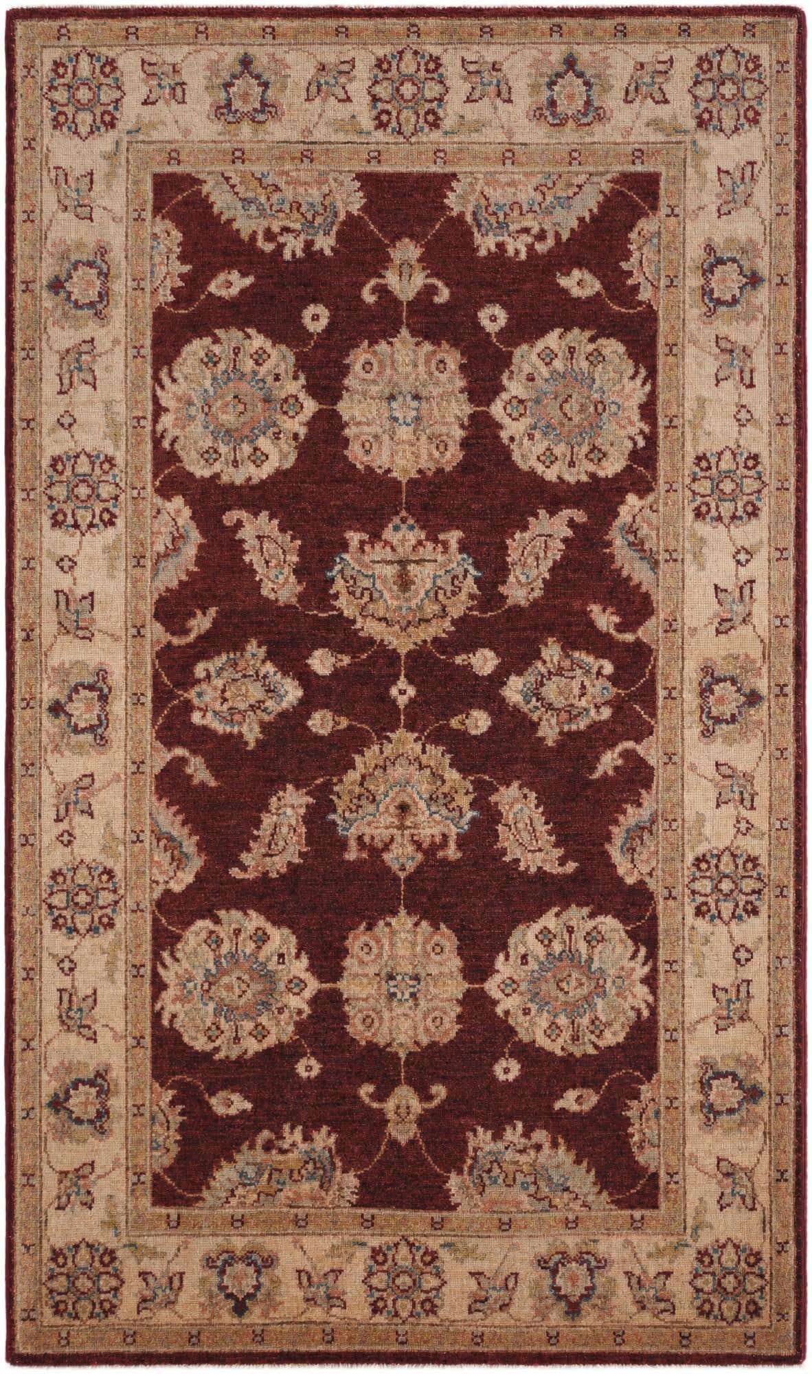 3' 1 x 5' 3 Hand Knotted Ziegler Rug
