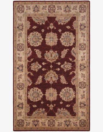 3' 1 x 5' 3 Hand Knotted Ziegler Rug