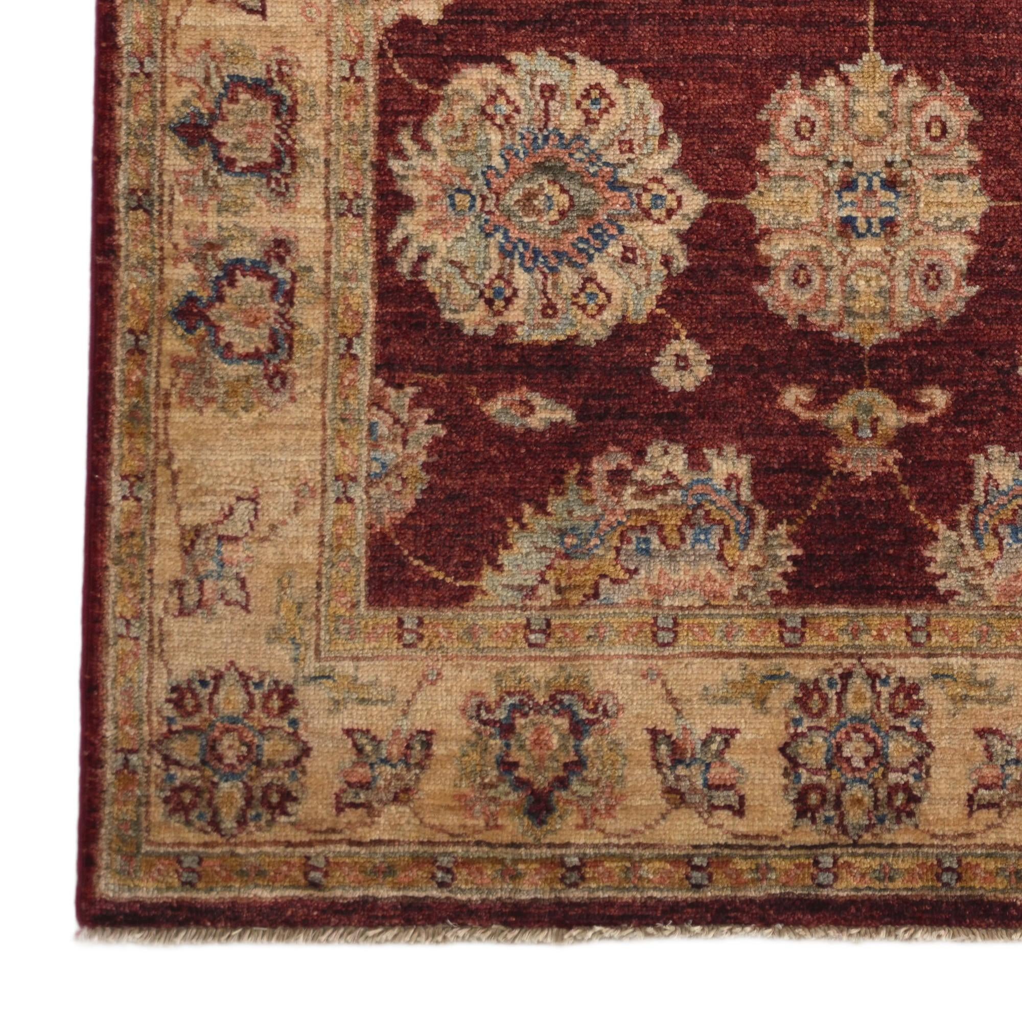 95cm x 160cm Hand Knotted Ziegler Rug