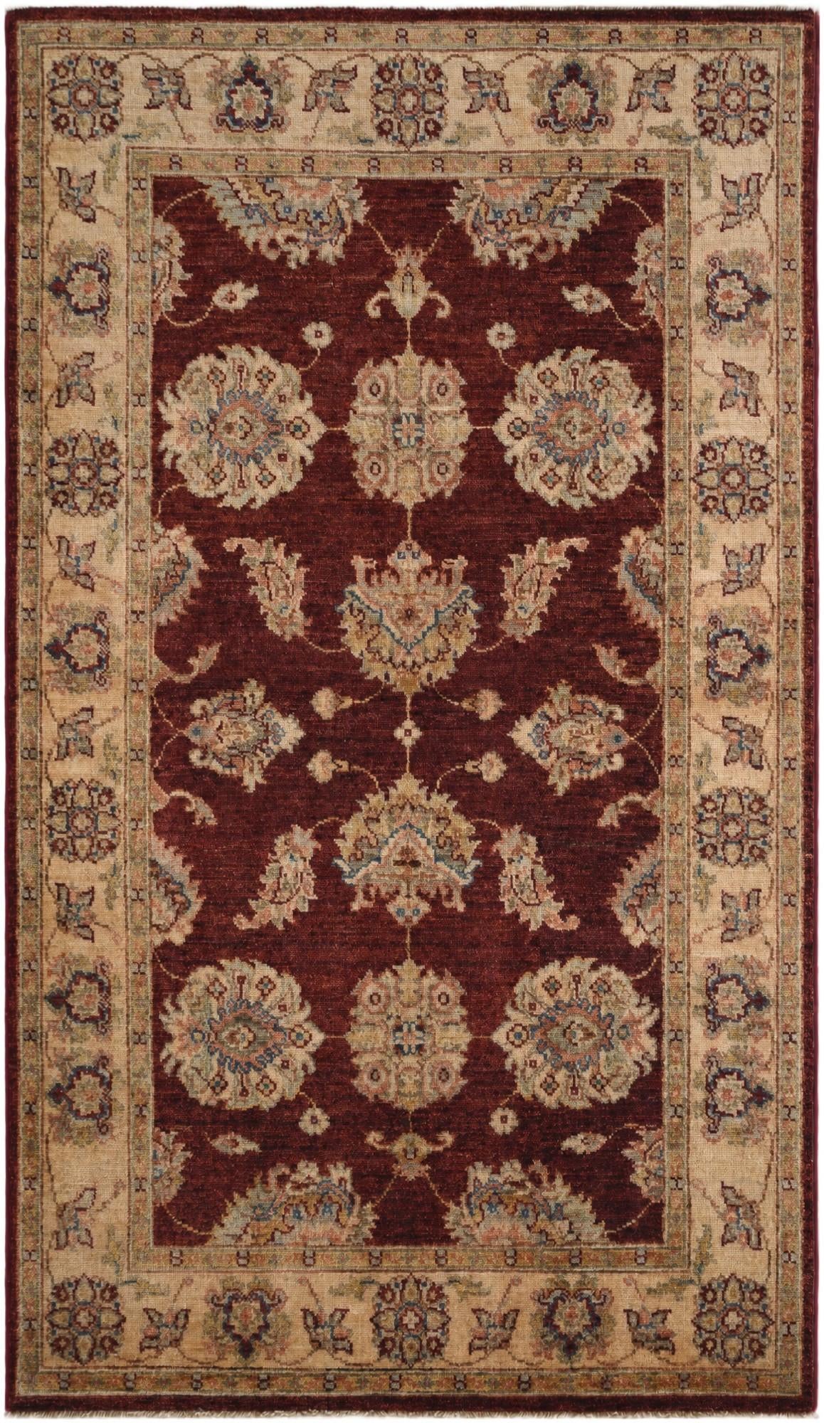 3' 1 x 5' 3 Hand Knotted Ziegler Rug