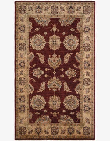 3' 1 x 5' 3 Hand Knotted Ziegler Rug