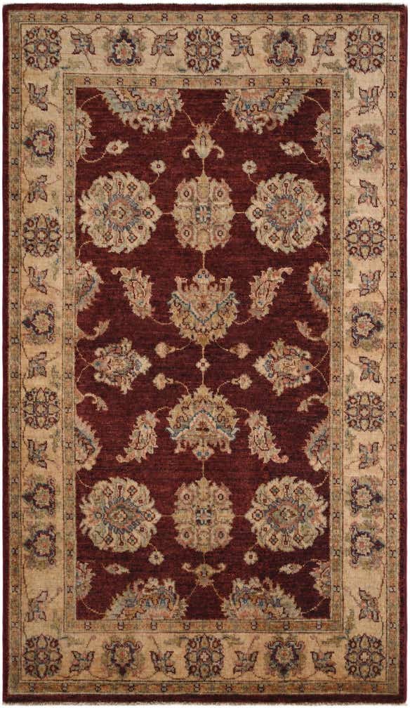 3' 1 x 5' 3 Hand Knotted Ziegler Rug