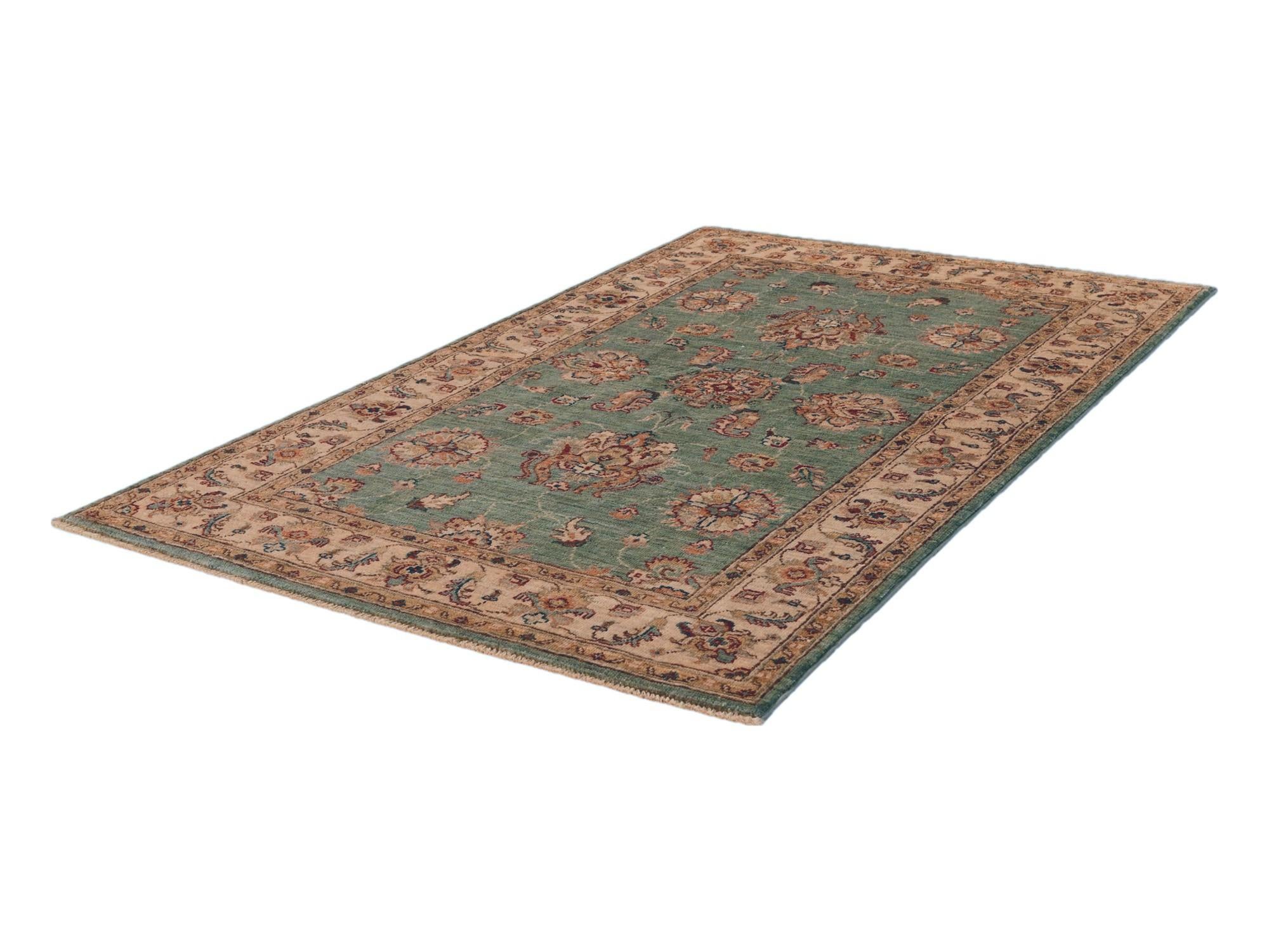 3' 5 x 5' 4 Hand Knotted Ziegler Rug