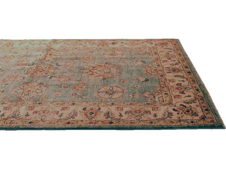 3' 5 x 5' 4 Hand Knotted Ziegler Rug