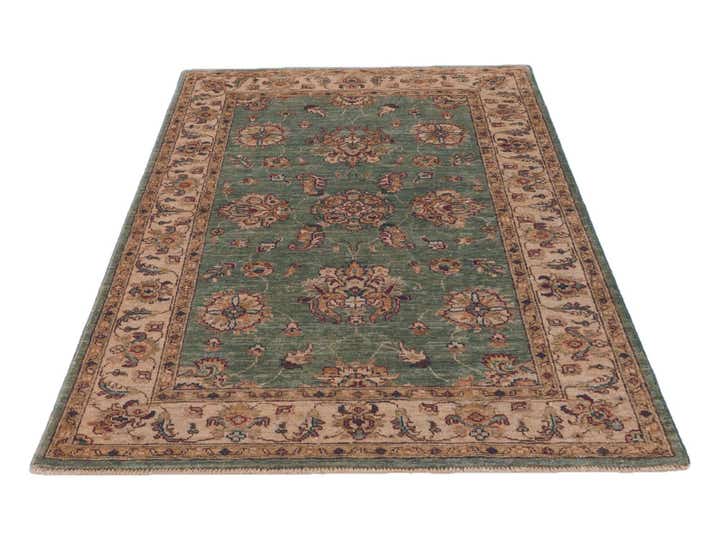 3' 4 x 5' 4 Hand Knotted Ziegler Rug