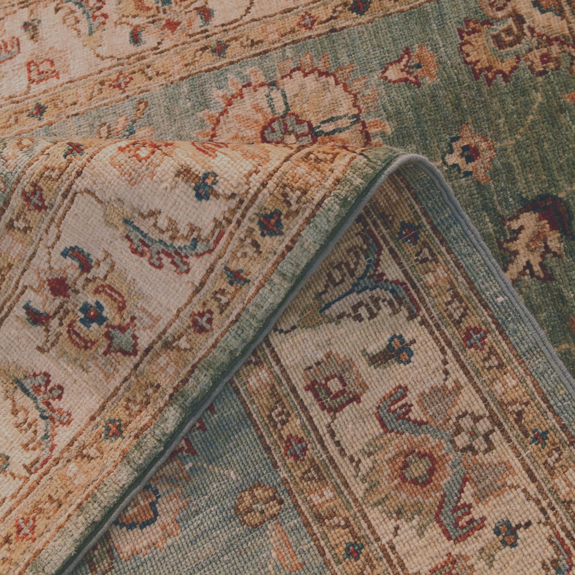 3' 4 x 5' 4 Hand Knotted Ziegler Rug