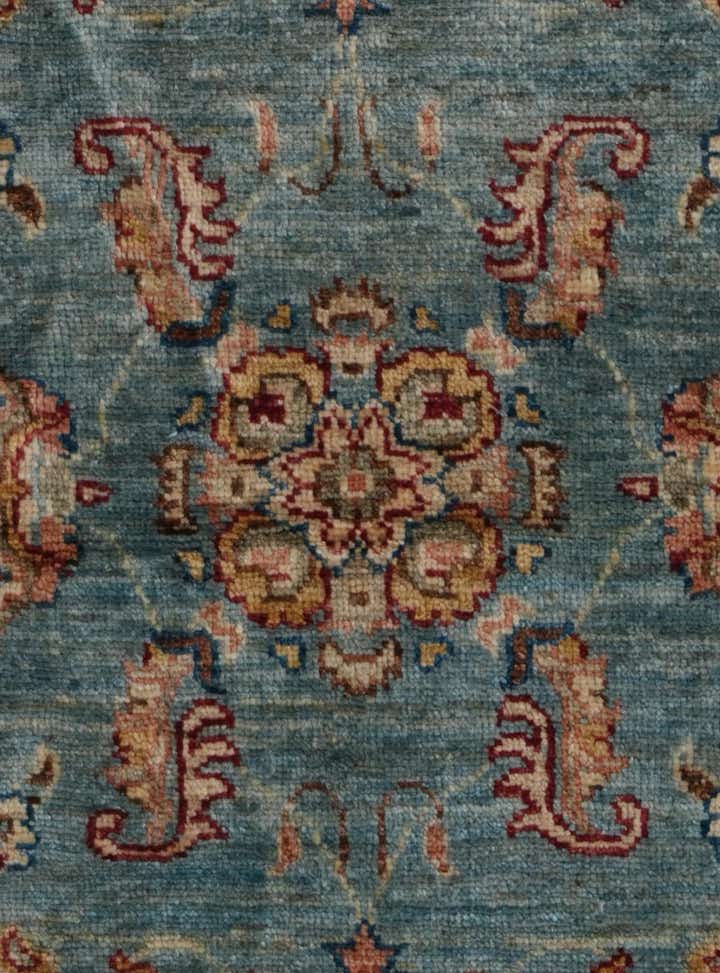 3' 4 x 5' 4 Hand Knotted Ziegler Rug