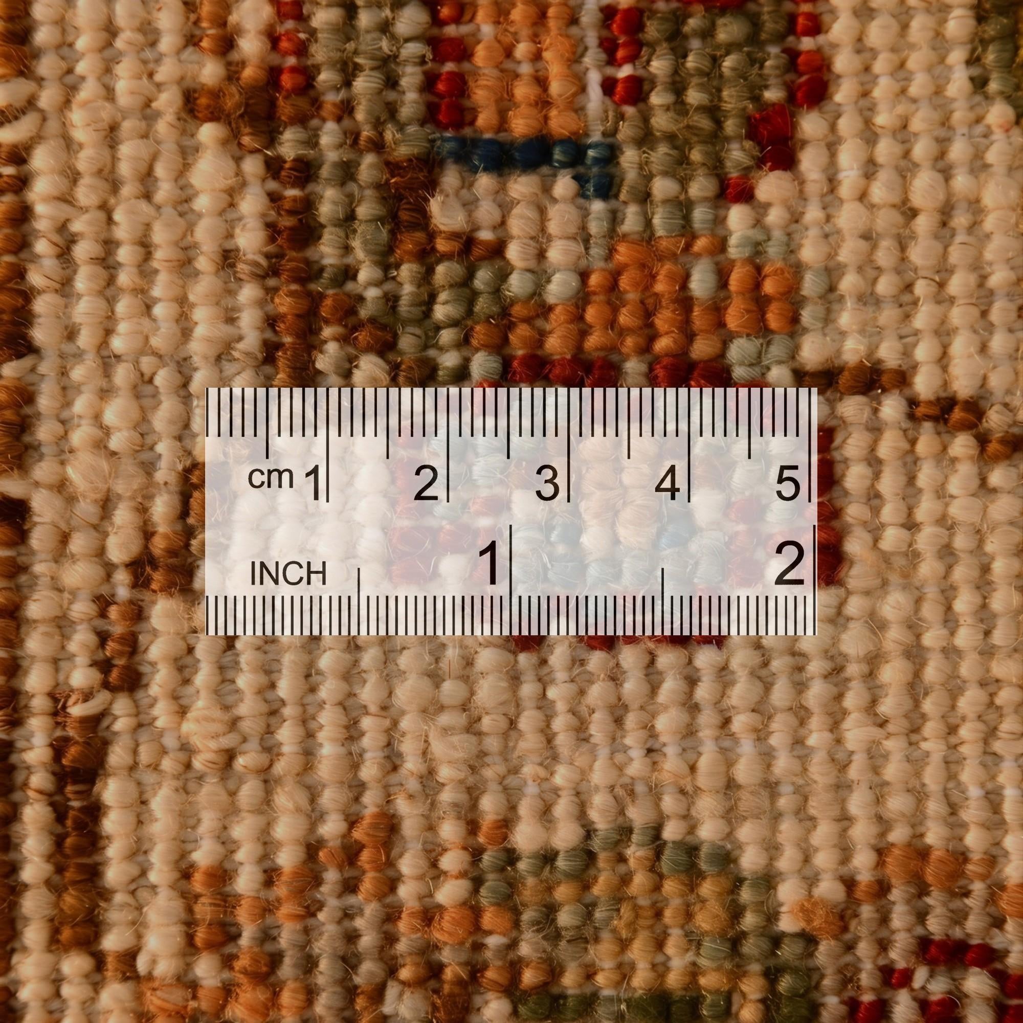 3' 3 x 4' 11 Hand Knotted Ziegler Rug