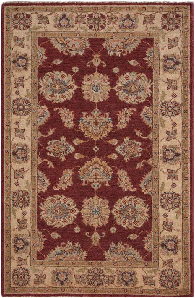 3' 3 x 4' 11 Hand Knotted Ziegler Rug