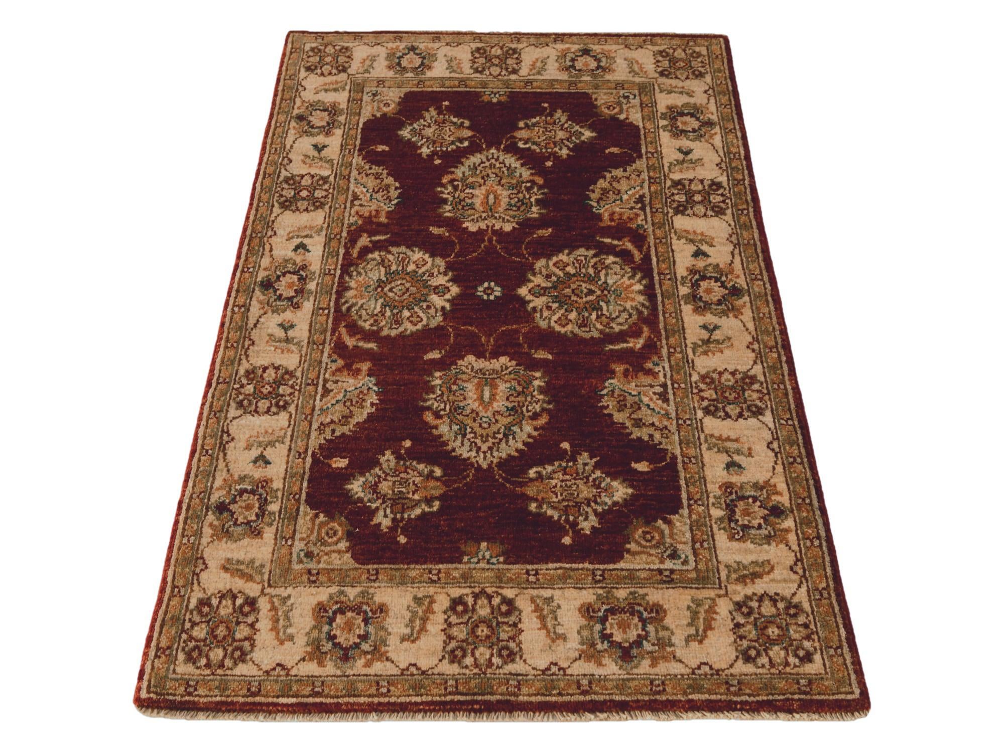 2' 7 x 4' 1 Hand Knotted Ziegler Rug
