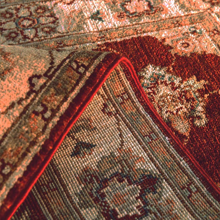 Detail image of 2' 7 x 4' 1 Hand Knotted Ziegler Rug