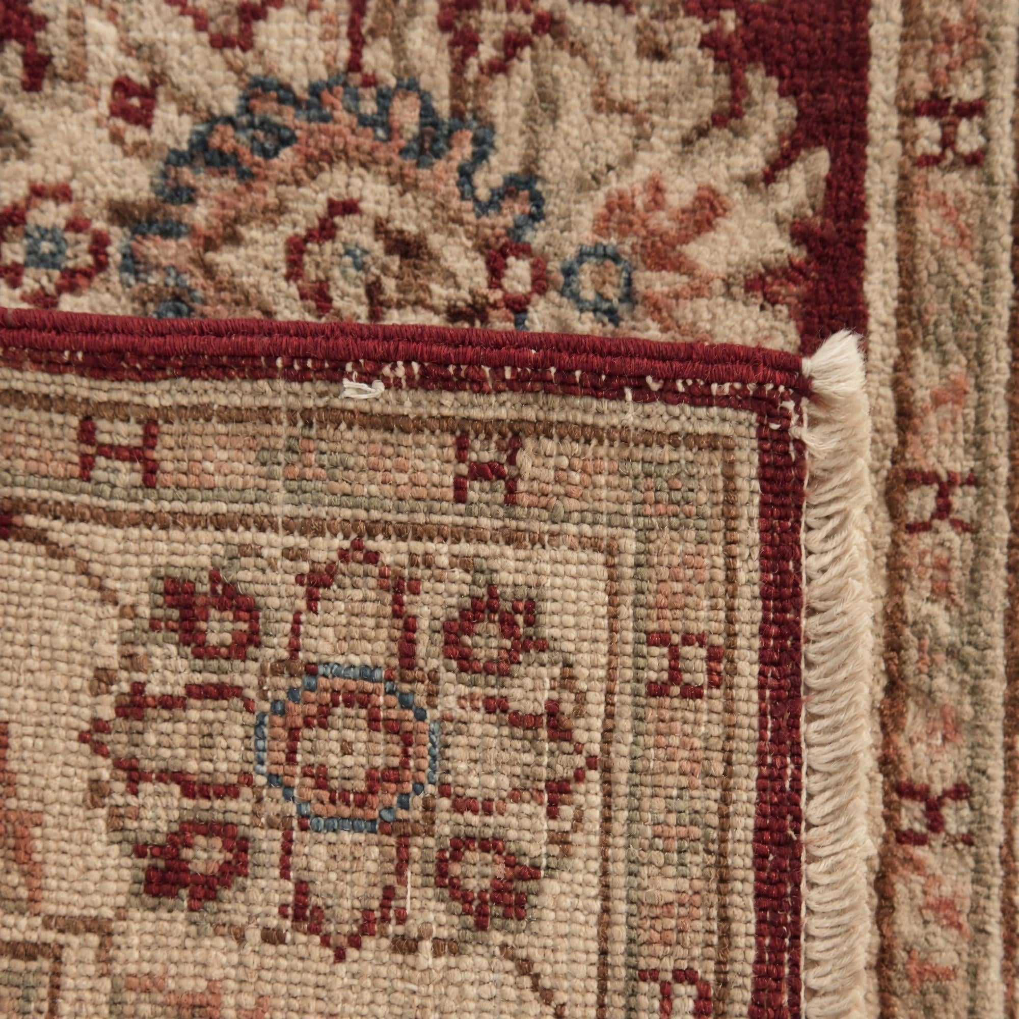 80cm x 125cm Hand Knotted Ziegler Rug