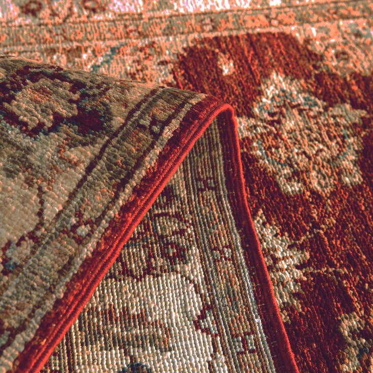 Detail image of 2' 7 x 4' 1 Hand Knotted Ziegler Rug