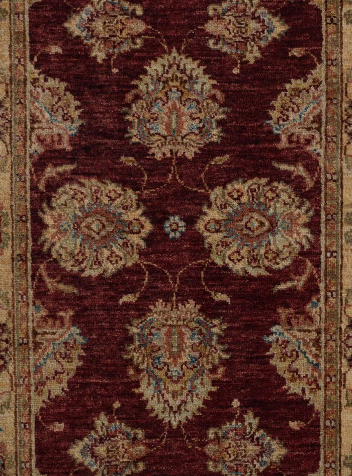 Detail image of 2' 7 x 4' 1 Hand Knotted Ziegler Rug