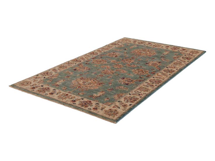 Detail image of 2' 11 x 5' Hand Knotted Ziegler Rug