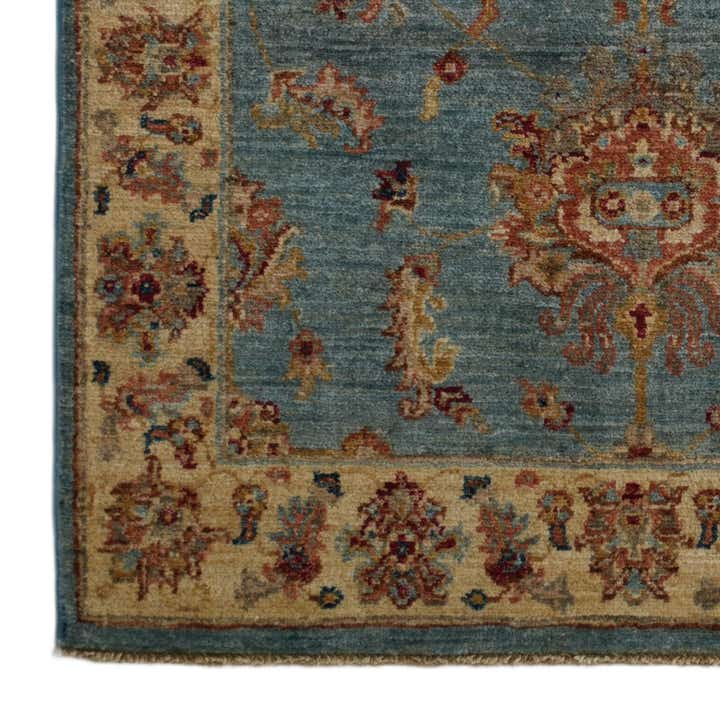 2' 11 x 5' Hand Knotted Ziegler Rug