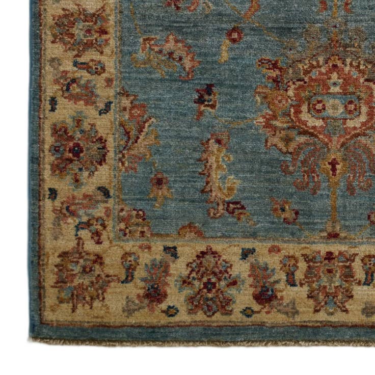 Detail image of 2' 11 x 5' Hand Knotted Ziegler Rug