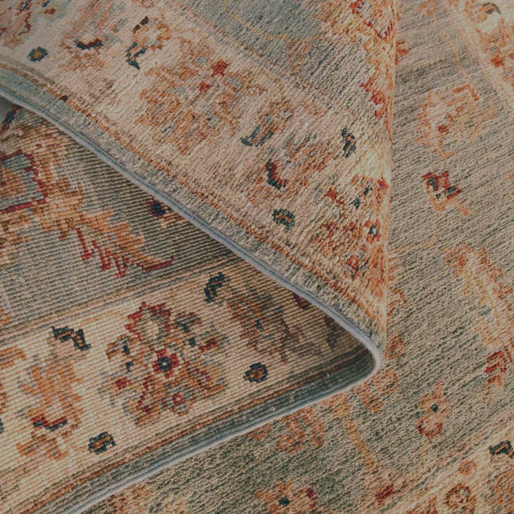 Detail image of 2' 11 x 5' Hand Knotted Ziegler Rug