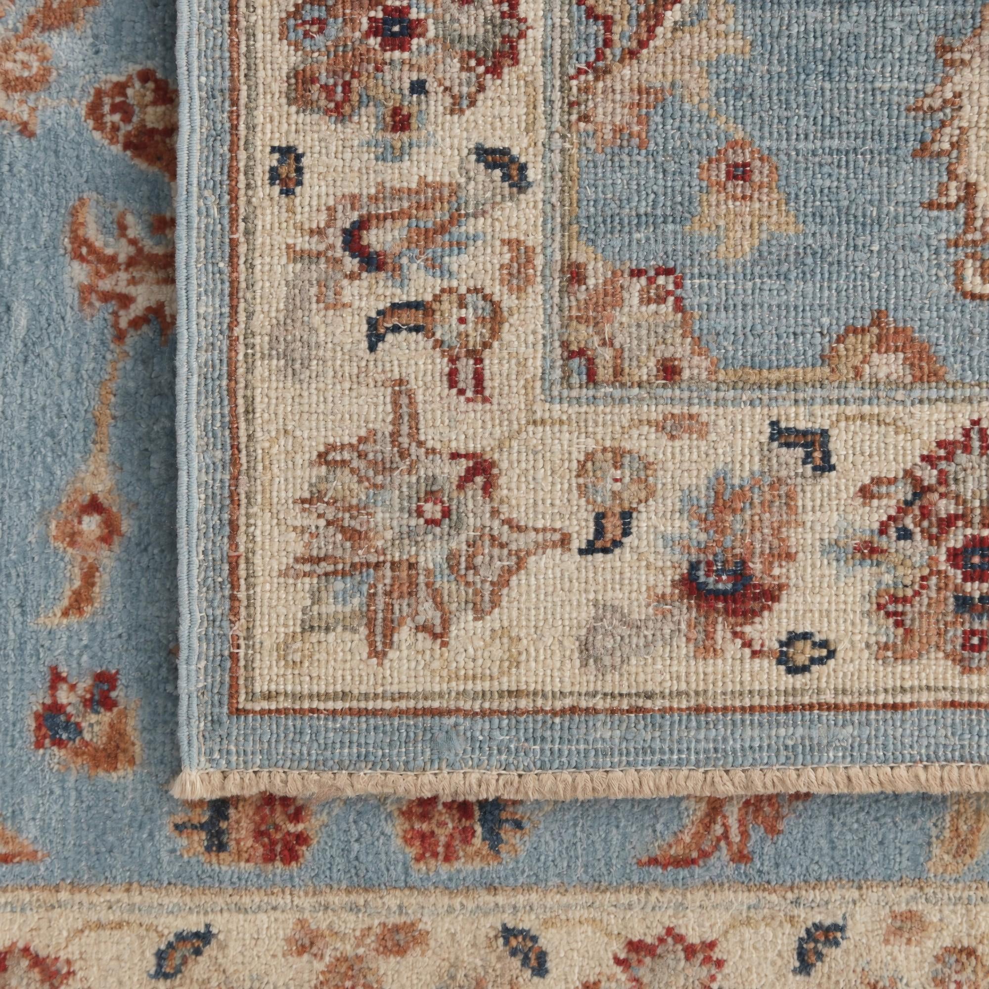 95cm x 145cm Hand Knotted Ziegler Rug