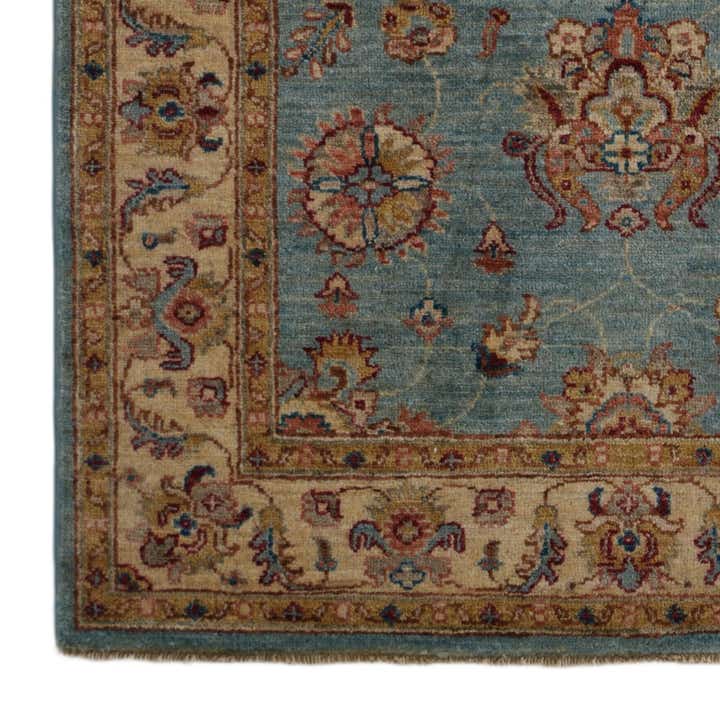 3' 4 x 5' Hand Knotted Ziegler Rug