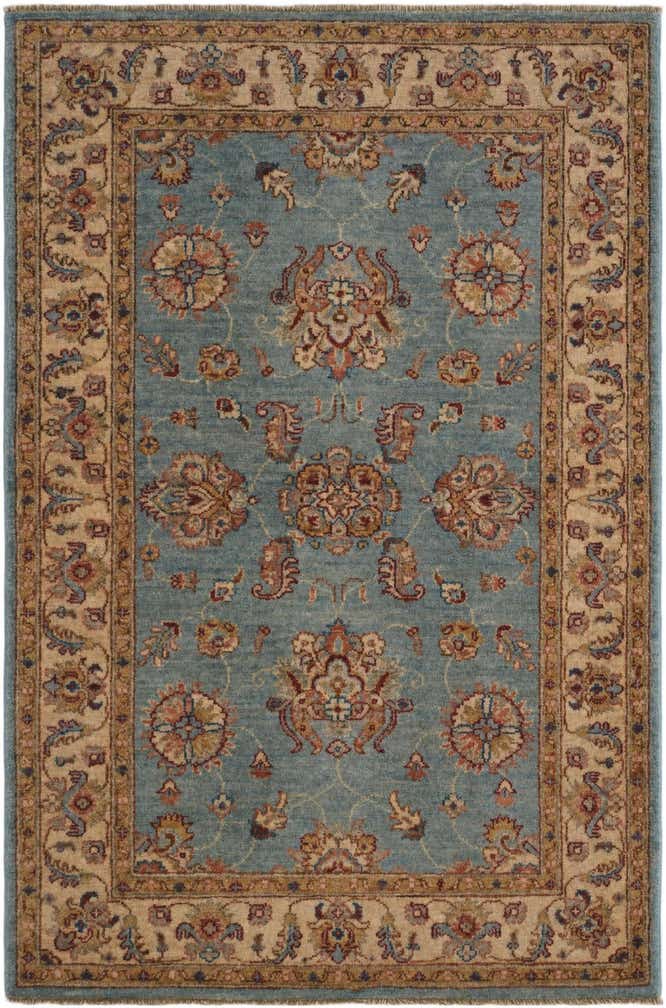 3' 4 x 5' Hand Knotted Ziegler Rug