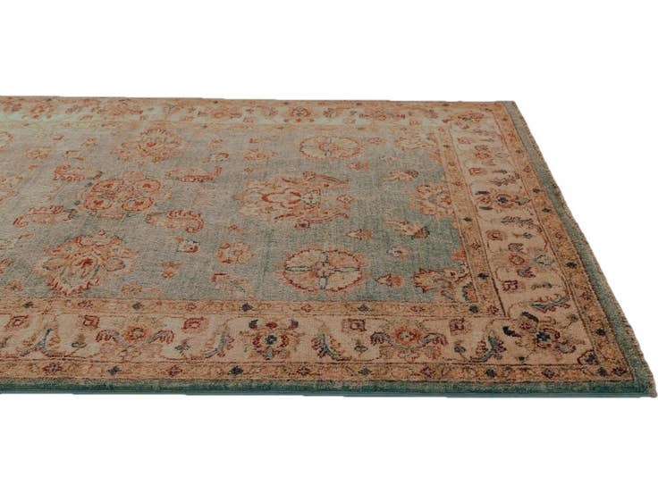 Detail image of 3' 5 x 5' Hand Knotted Ziegler Rug