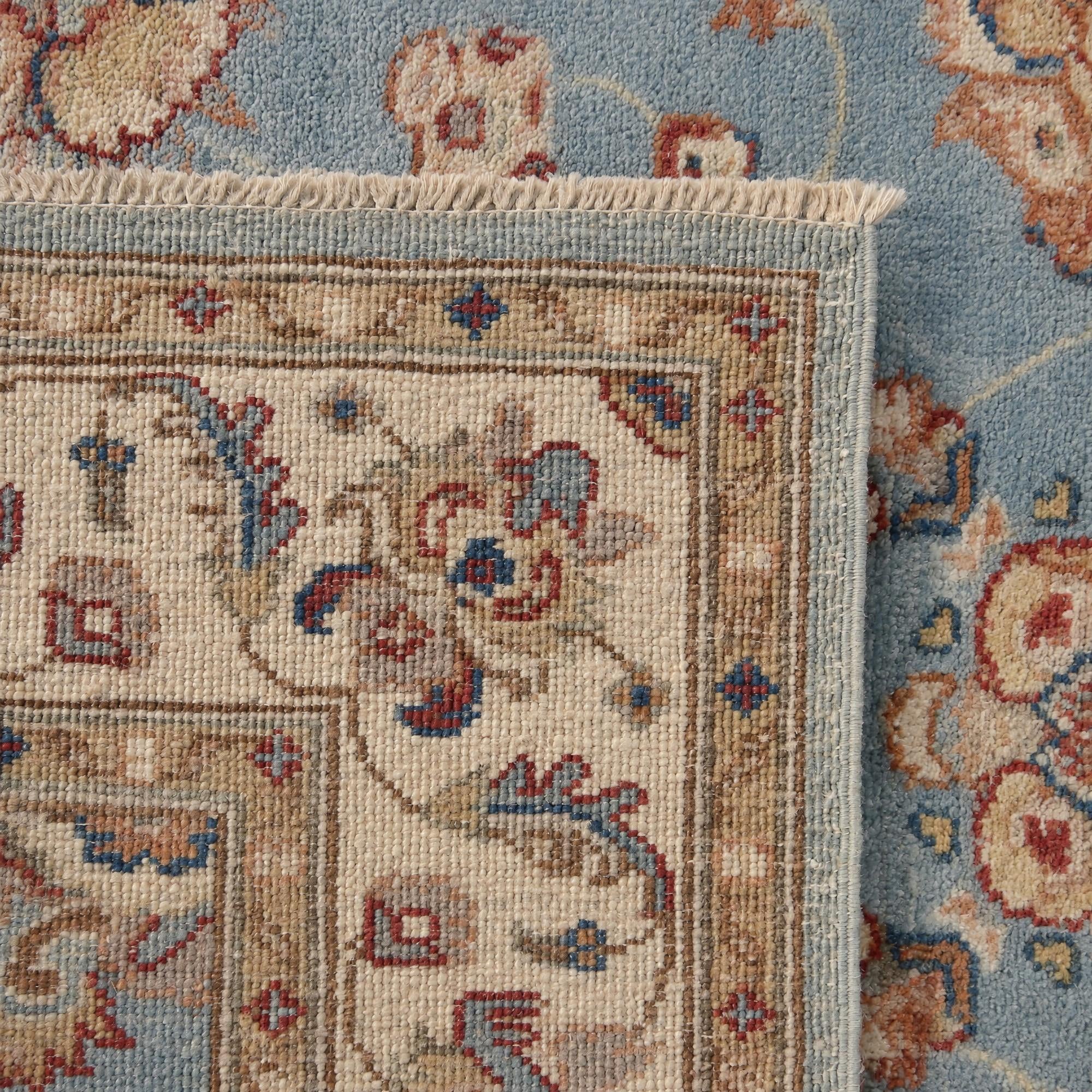 105cm x 150cm Hand Knotted Ziegler Rug