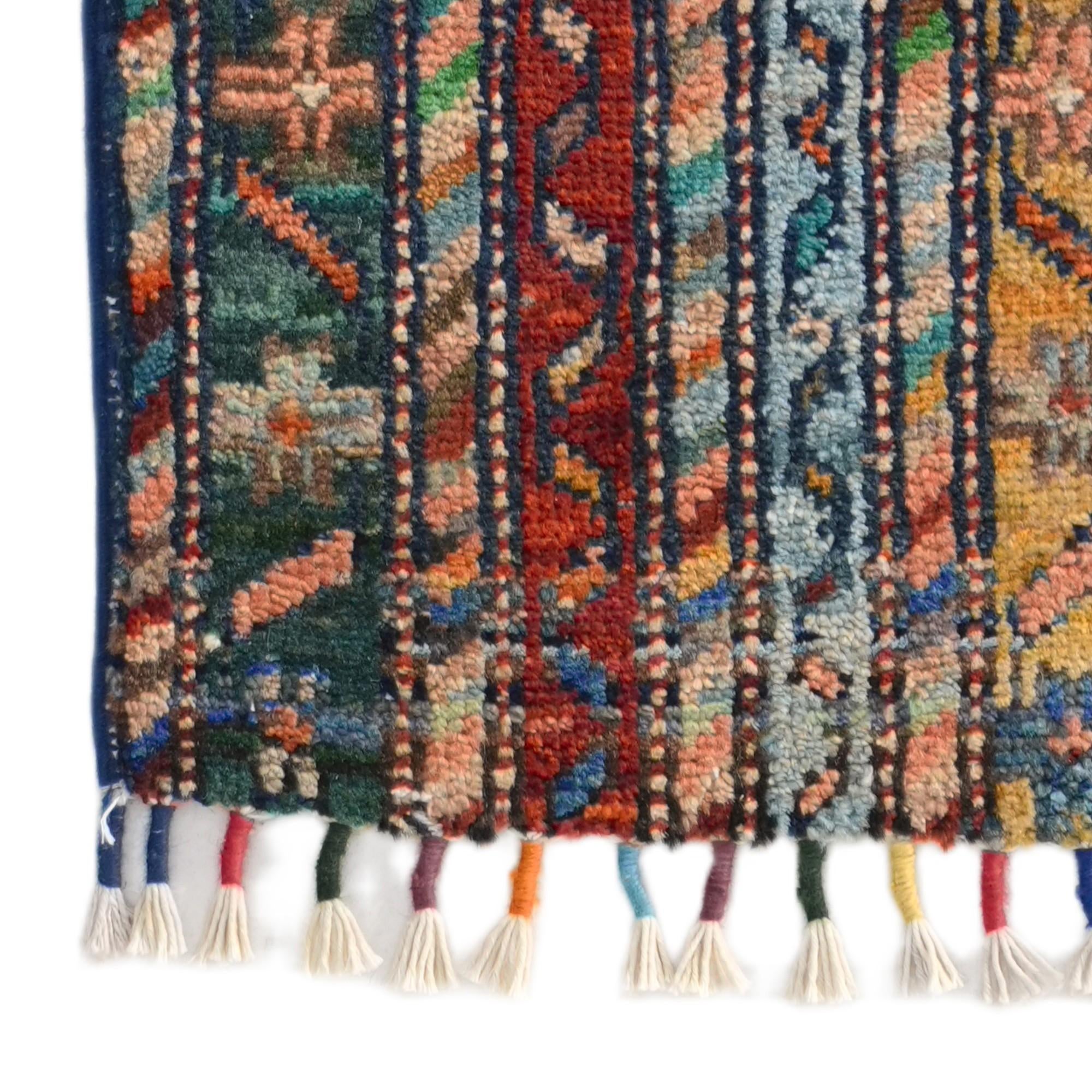 40cm x 60cm Hand Knotted Ziegler Rug