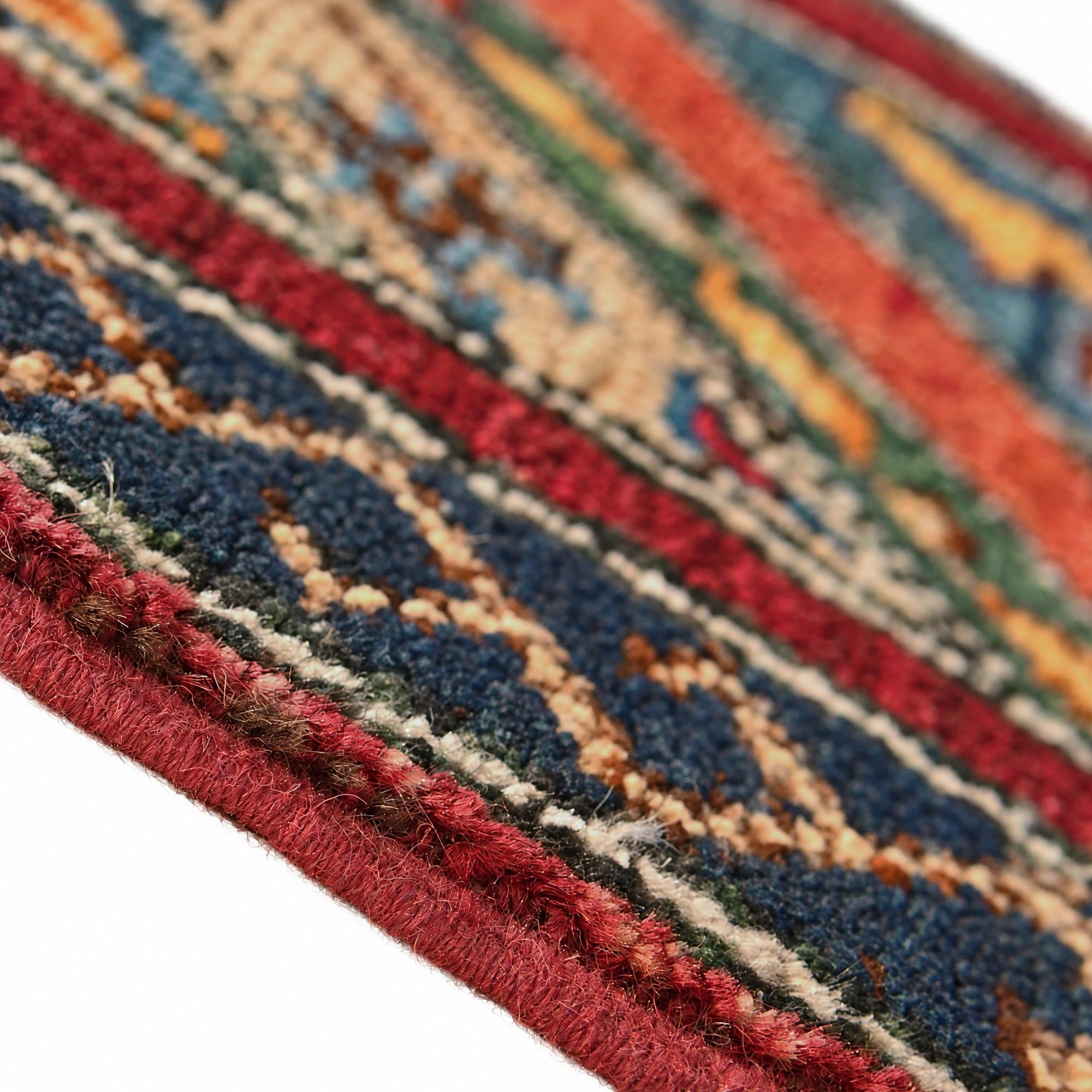 40cm x 60cm Hand Knotted Ziegler Rug
