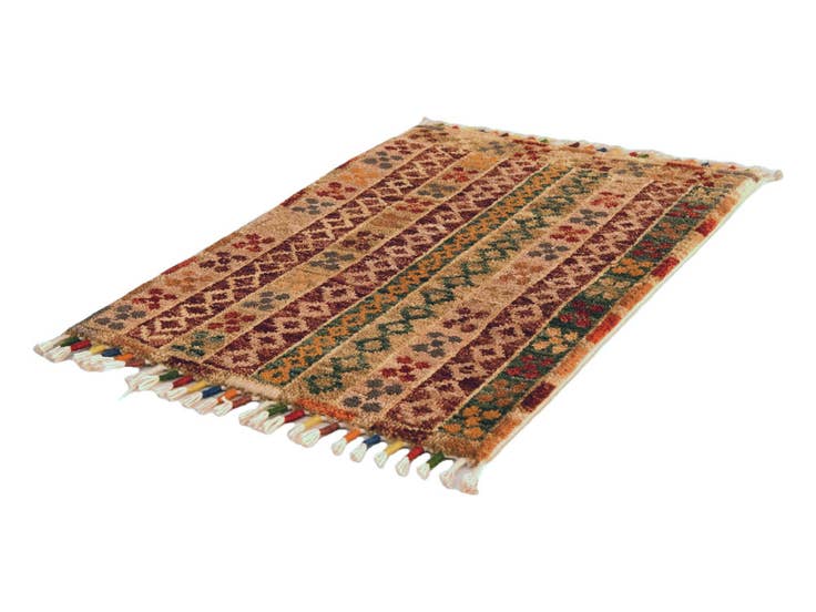 Detail image of 40cm x 55cm Hand Knotted Ziegler Rug